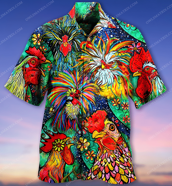 Chicken Love Color Limited Edition - Hawaiian Shirt Hawaiian Shirt For Men