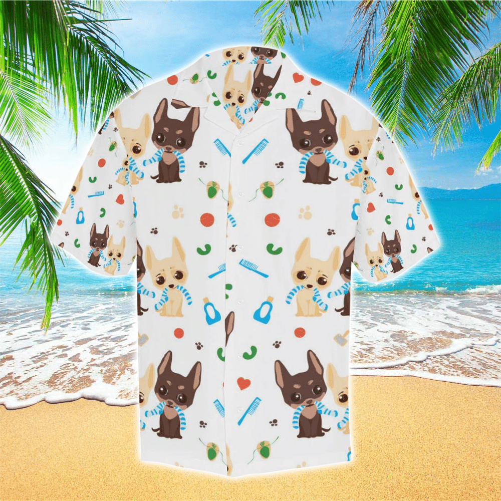 Chihuahua Hawaiian Shirt For Men Chihuahua Dog Lover Gifts Shirt for Men and Women