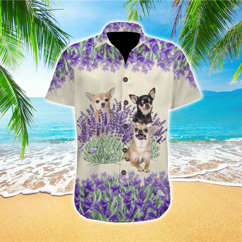 Chihuahua Hawaiian Shirt For Men Chihuahua Dog Lover Gifts Shirt for Men and Women
