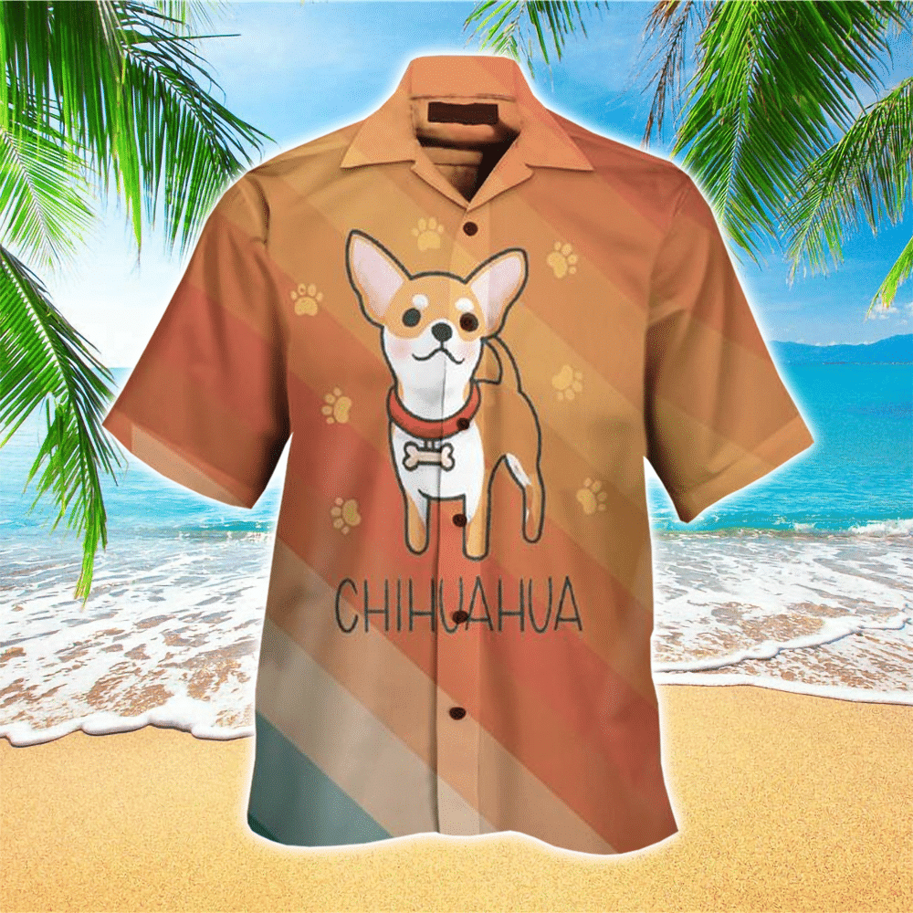 Chihuahua Hawaiian Shirt Perfect Chihuahua Terrier Clothing Shirt for Men and Women