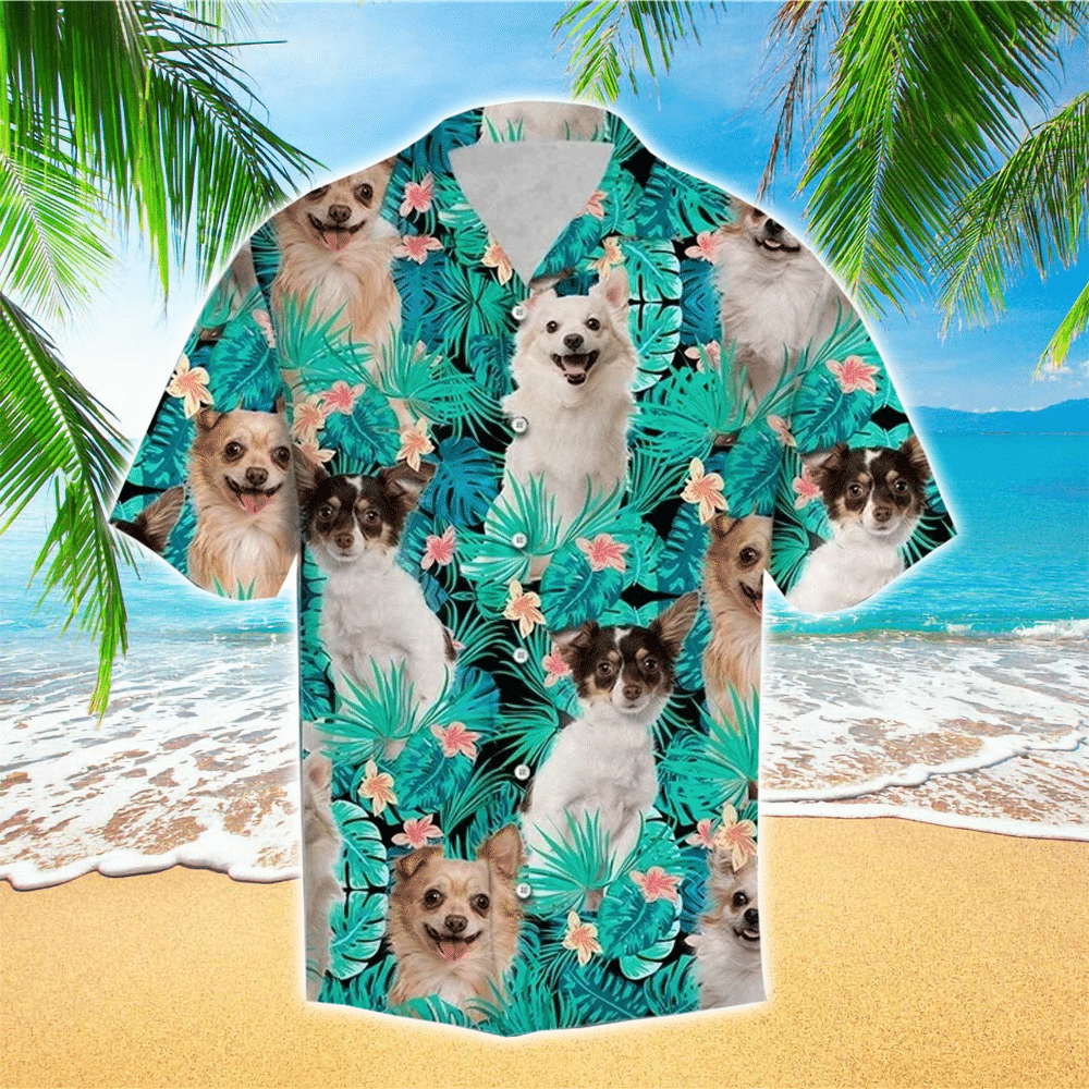 Chihuahua Shirt Chihuahua Hawaiian Shirt For Dog Lovers Shirt for Men and Women