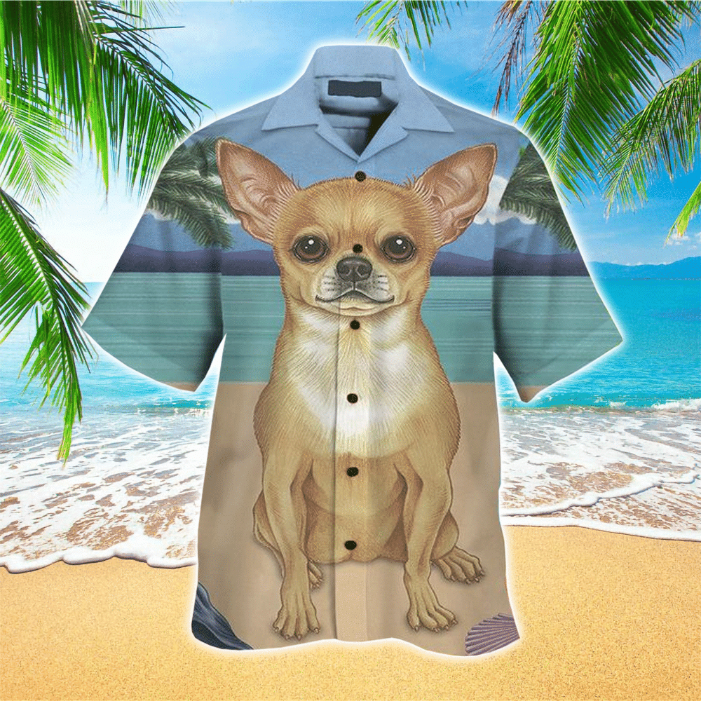 Chihuahua Shirt Chihuahua Hawaiian Shirt For Dog Lovers Shirt for Men and Women