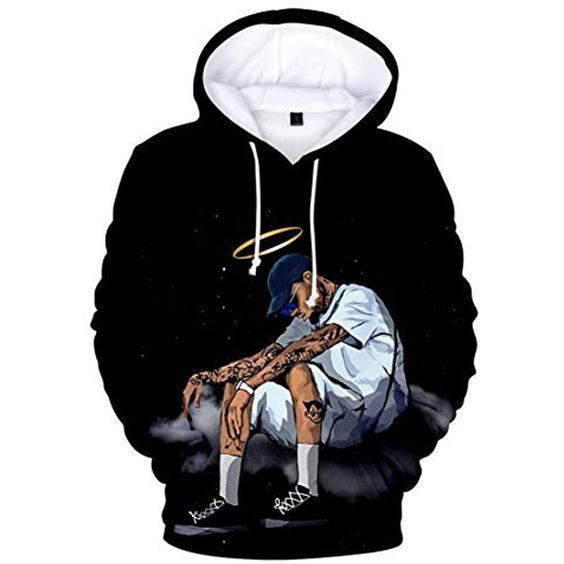 Chris Brown Pullover And Zip Pered Hoodies Custom 3D Chris Brown Graphic Printed 3D Hoodie All Over Print Hoodie For Men For Women