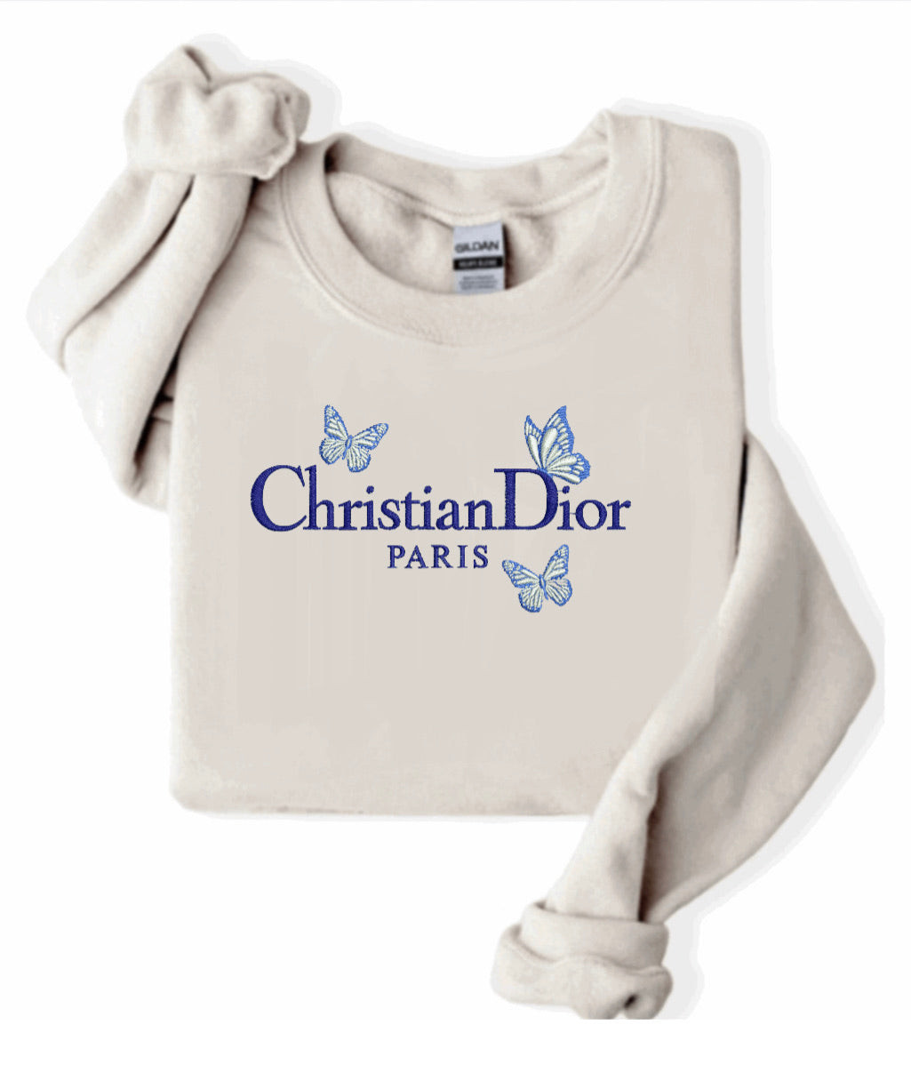 Christian Dr Embroidered Sweatshirt