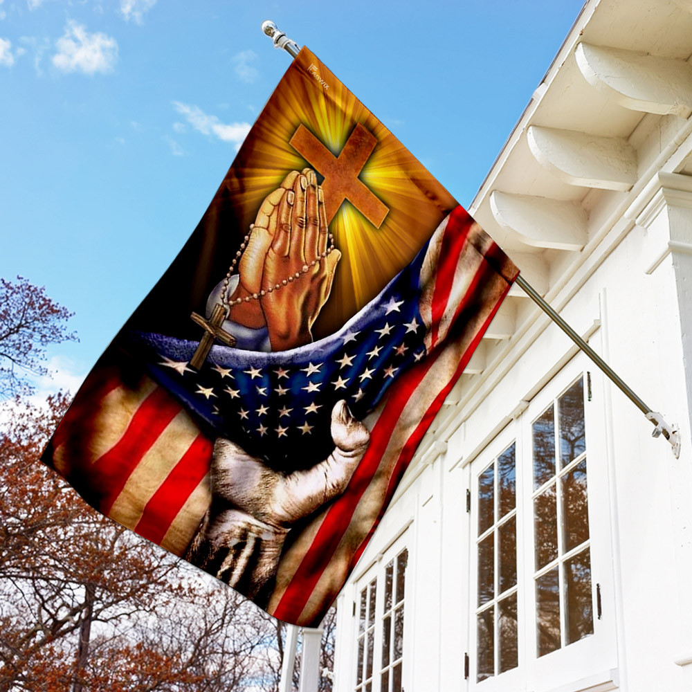 Christian Jesus American Flag God Flag Christian's Flag