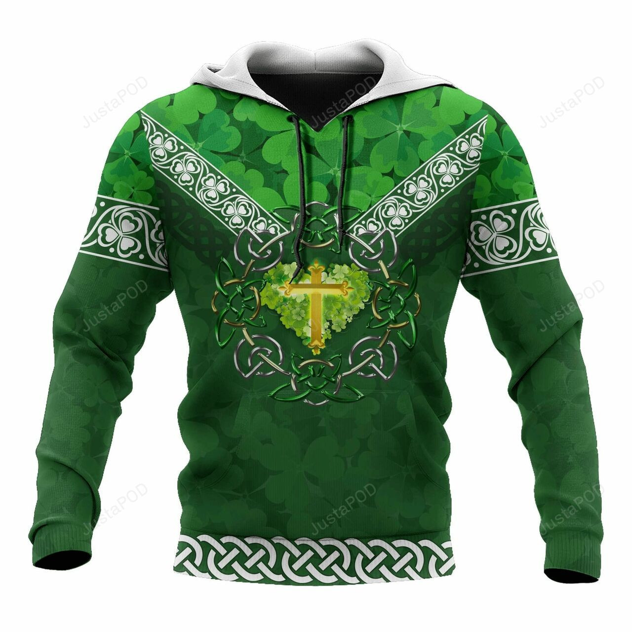 Christian Jesus Easter St Patricks Day 3d All Over Print Hoodie, Zip-up Hoodie