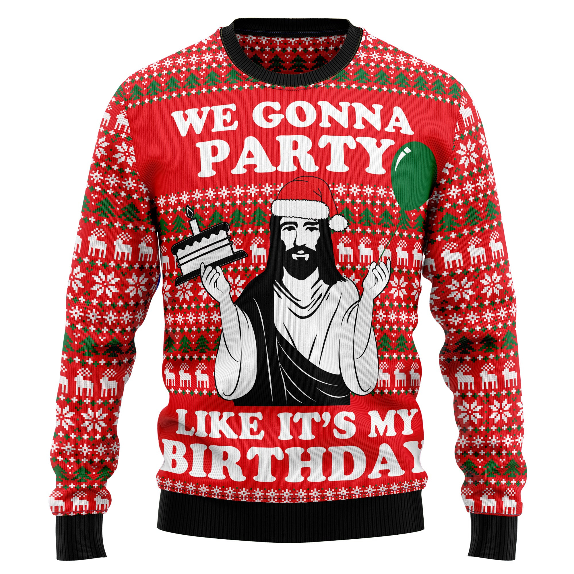 Christian Party Ugly Christmas Sweater