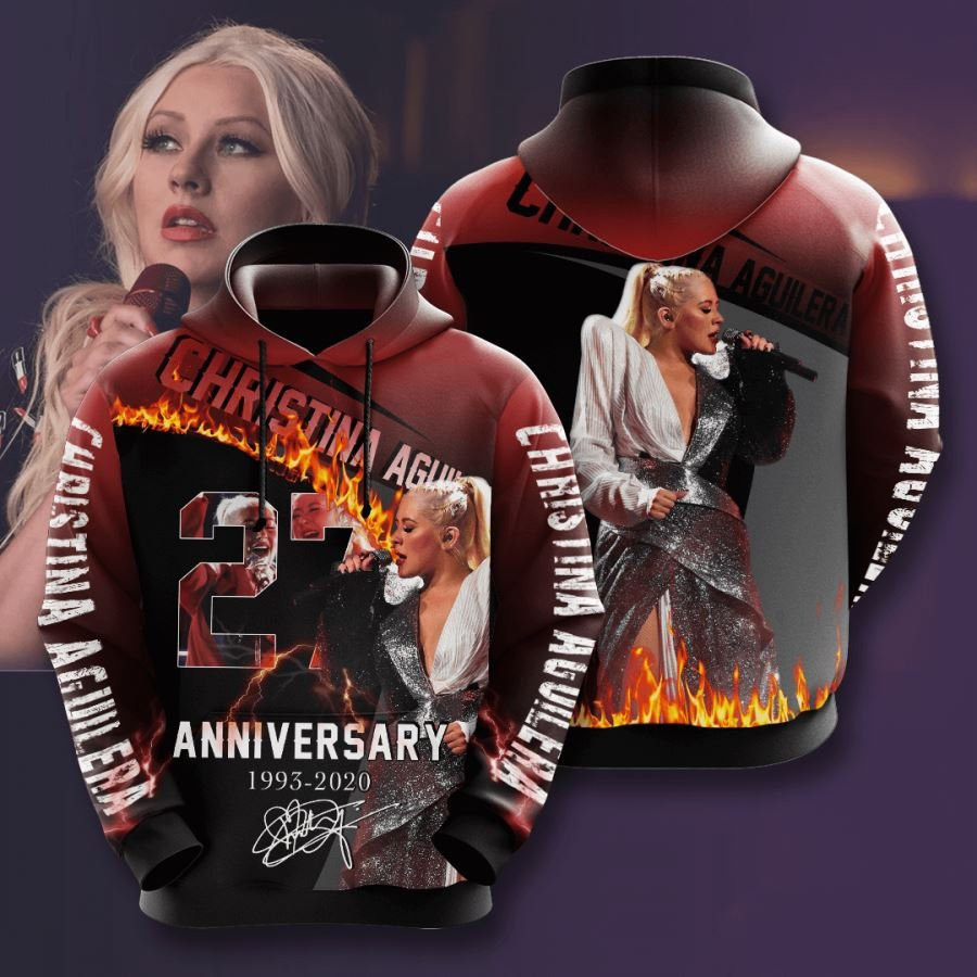 Christina Aguilera No379 Custom Hoodie 3D