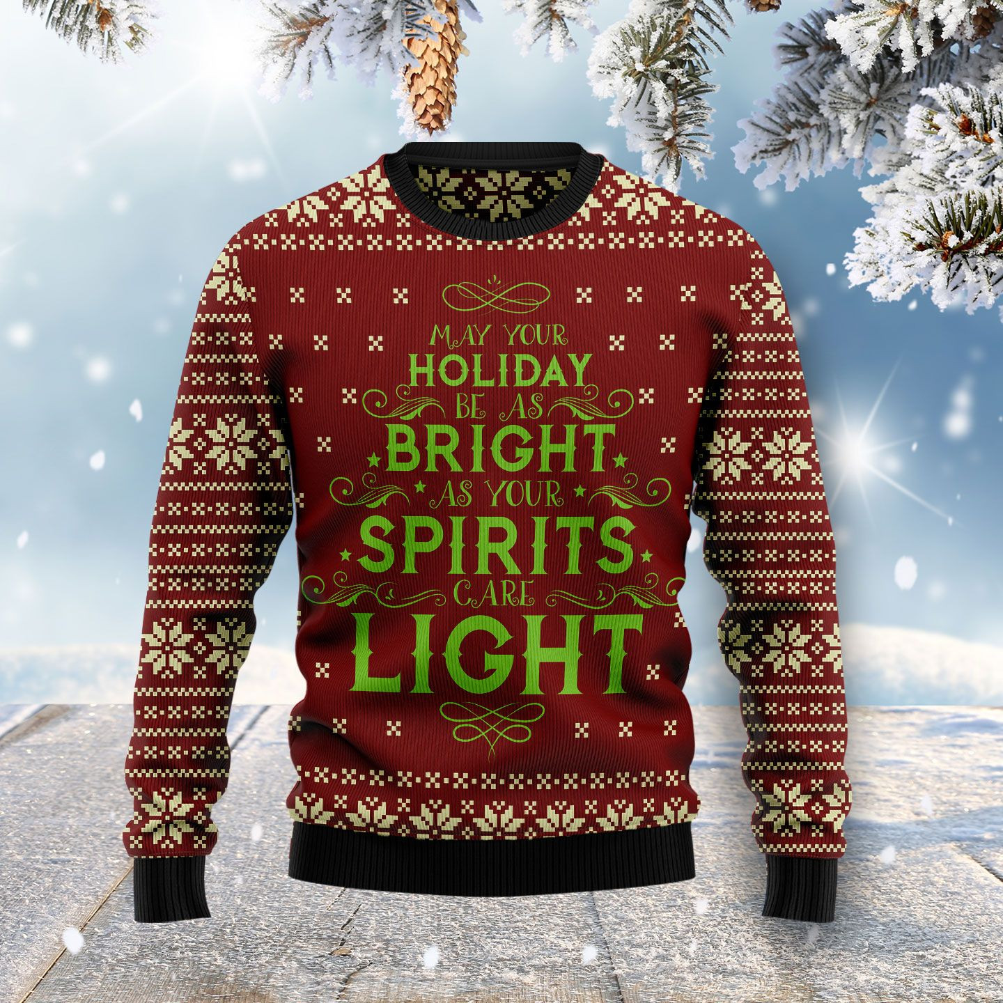 Christmas Eve Ugly Christmas Sweater Ugly Sweater For Men Women