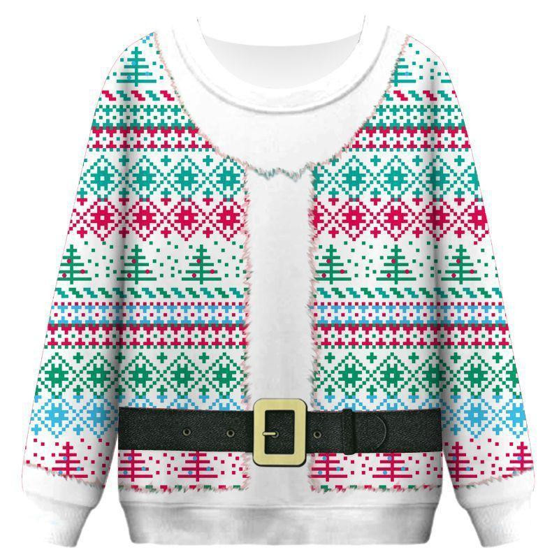 Christmas Faux Suit Ugly Christmas Sweater