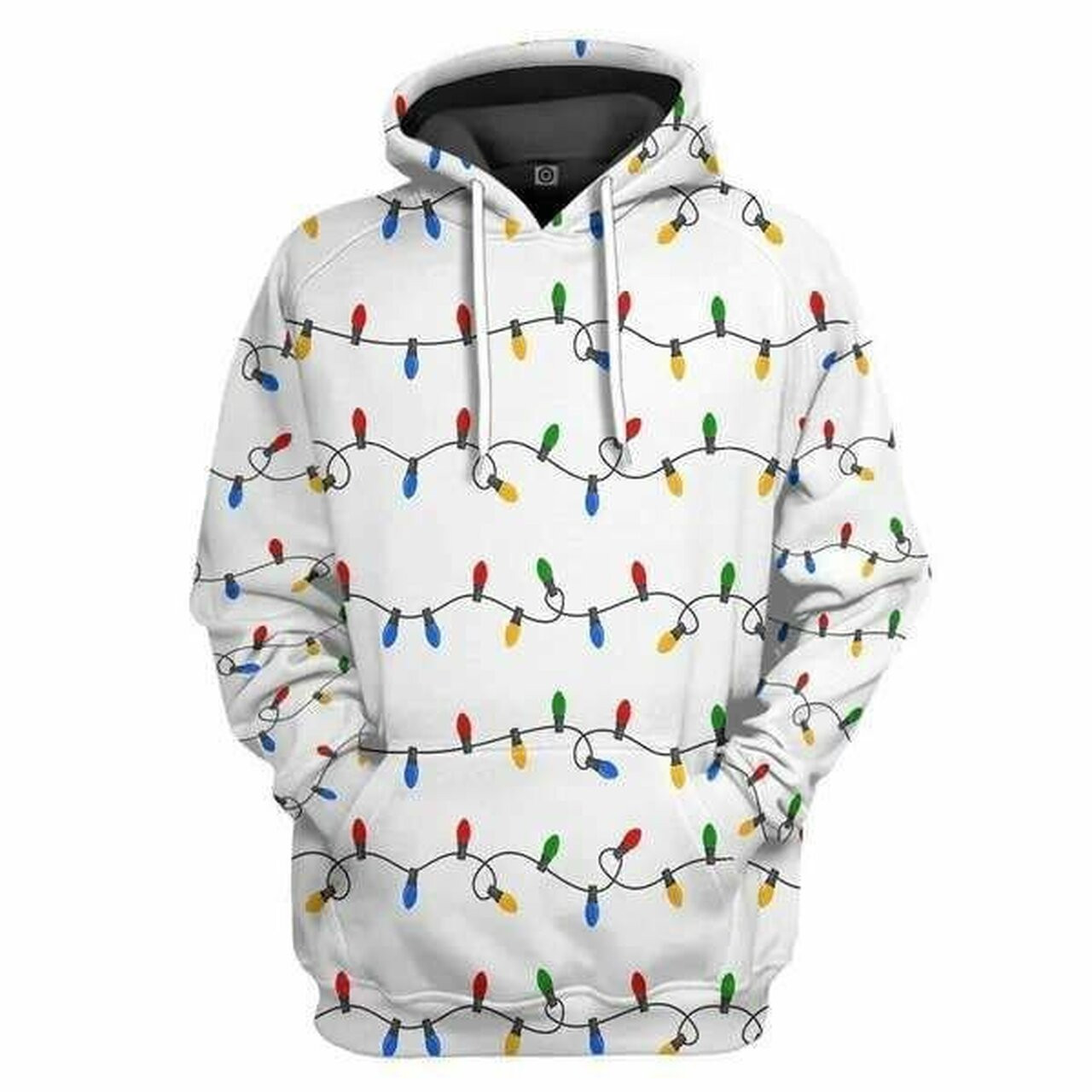 Christmas Light Basic 3d All Over Print Hoodie