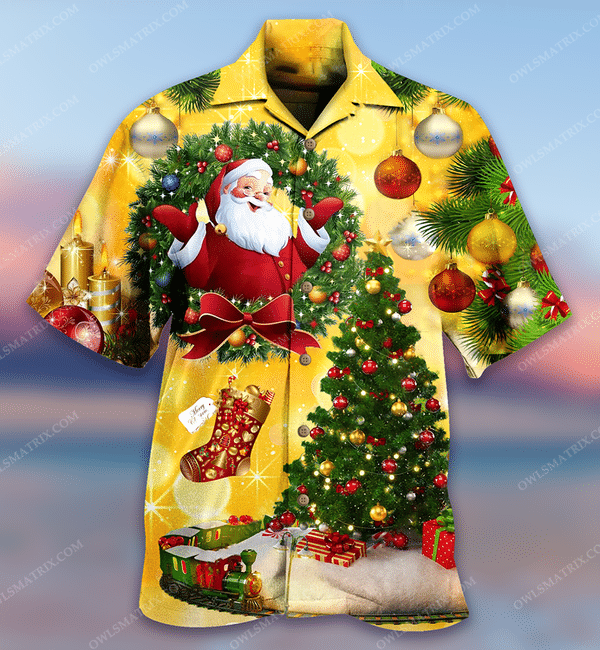 Christmas Tree Yellow Limited Edition - Hawaiian Shirt - Hawaiian Shirt For Men