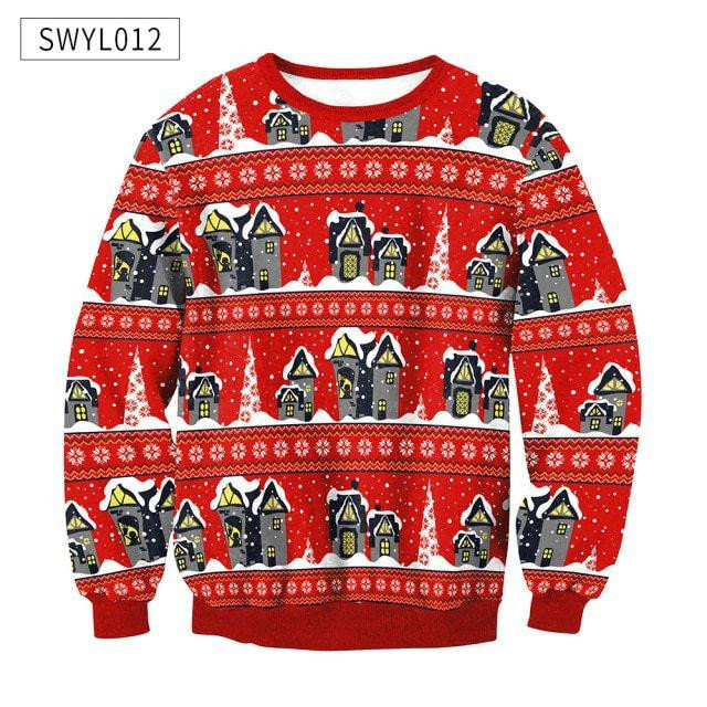 Christmas Ugly Christmas Sweater Ugly Sweater For Men Women