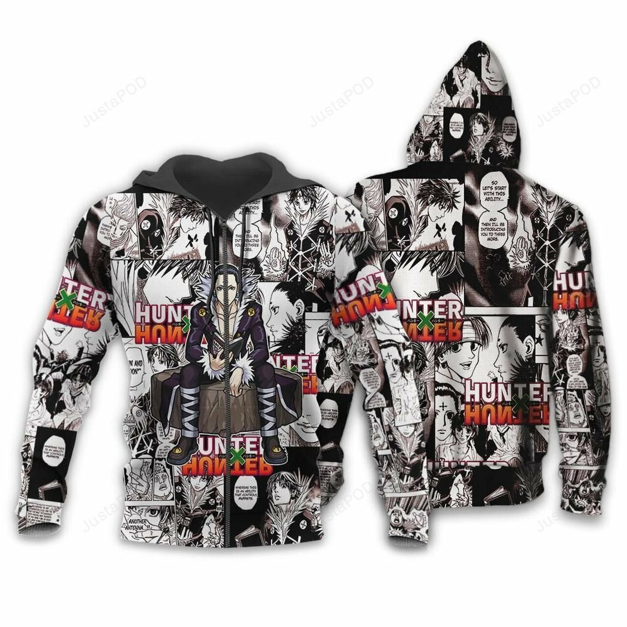 Chrollo Lucilfer Hunter X Hunter 3d All Over Print Hoodie