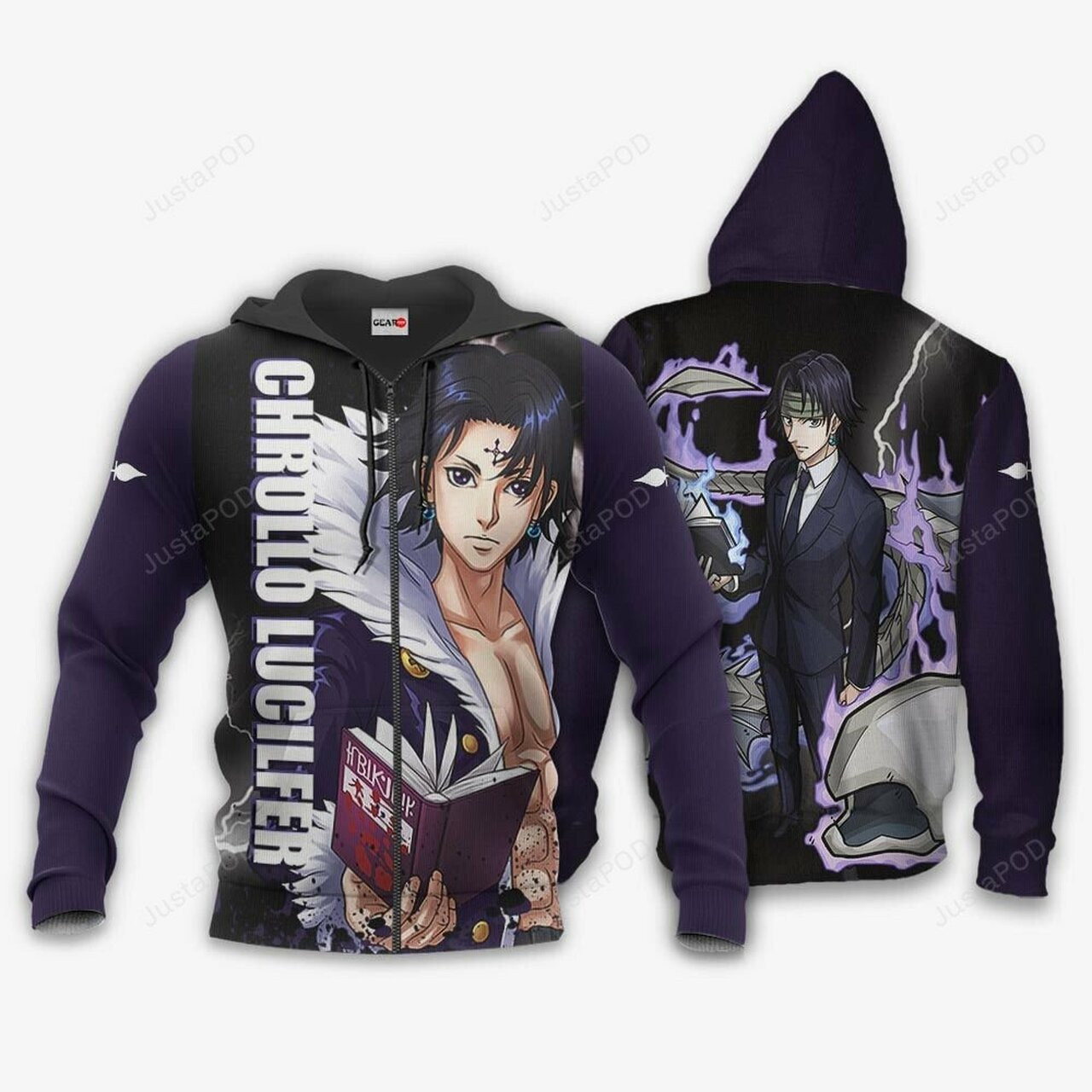 Chrollo Lucilfer Hunter X Hunter Anime 3d All Over Print Hoodie