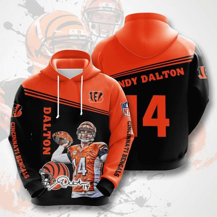 Cincinnati Bengals No397 Custom Hoodie 3D All Over Print