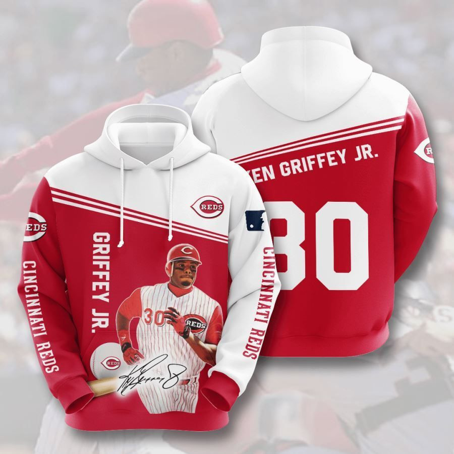 Cincinnati Reds No416 Custom Hoodie 3D All Over Print