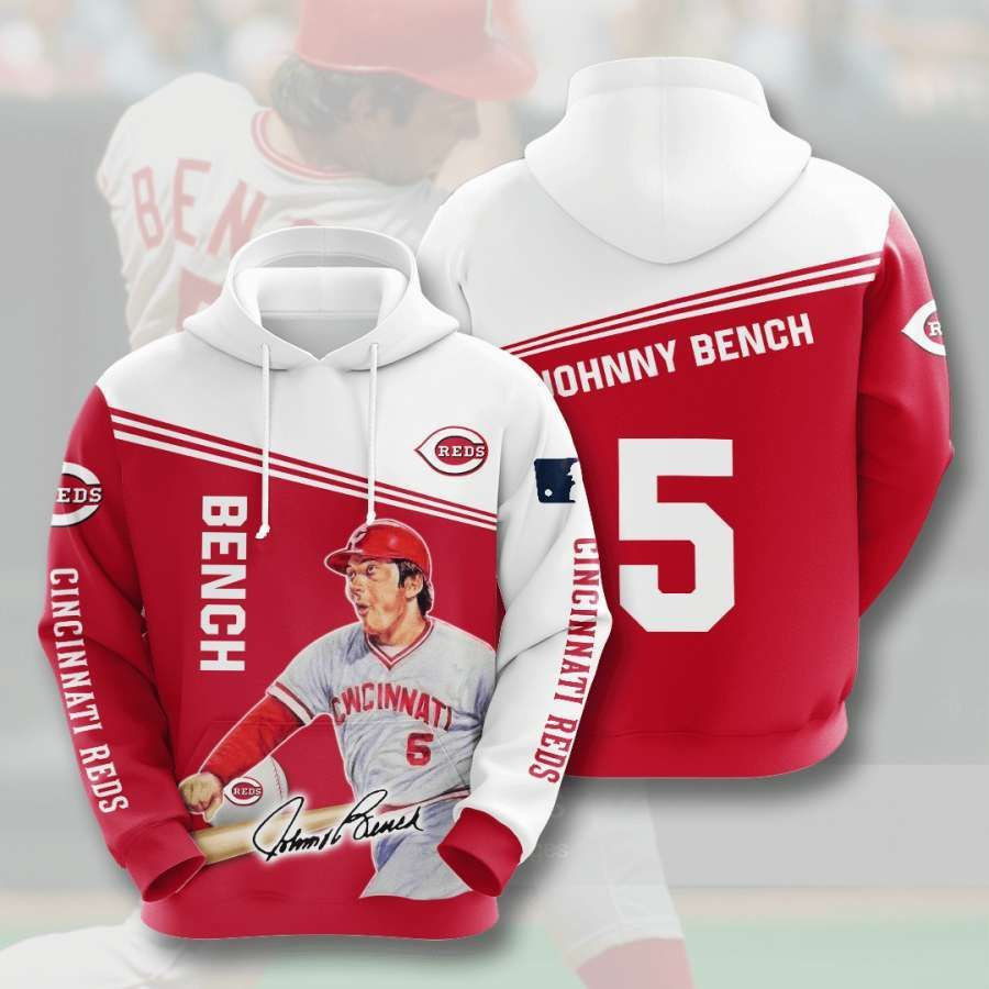 Cincinnati Reds No417 Custom Hoodie 3D All Over Print