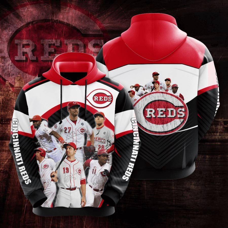Cincinnati Reds No425 Custom Hoodie 3D All Over Print