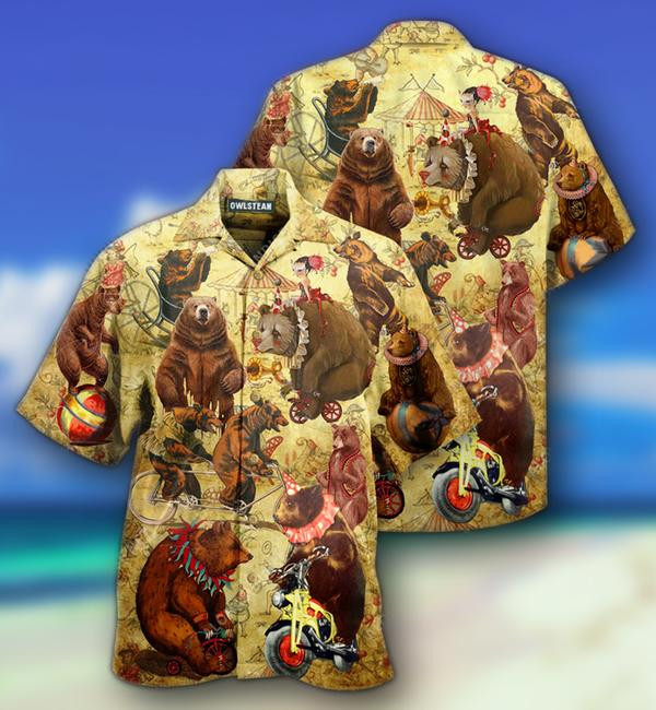 Circus Bears Amazing Limited - Hawaiian Shirt - Hawaiian Shirt For Men, Hawaiian Shirt For Women, Aloha Shirt