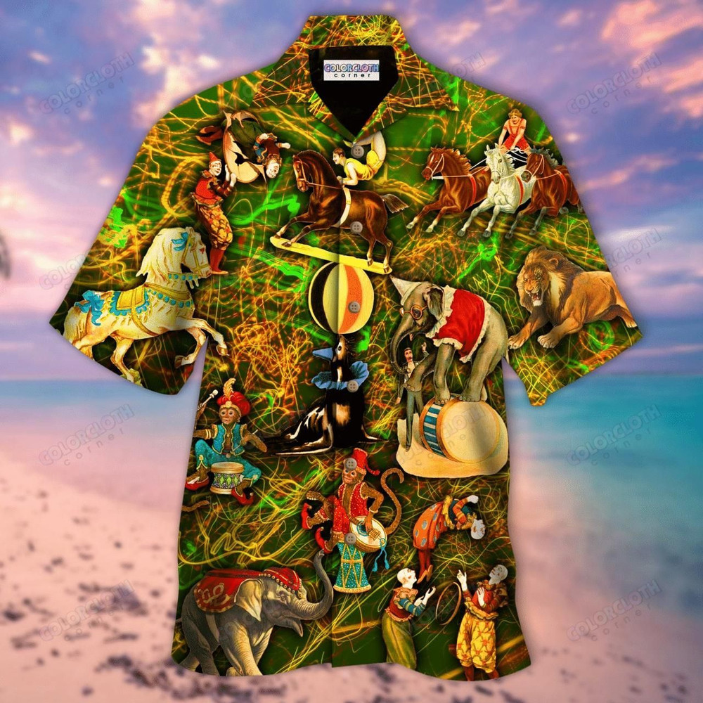 Circus Life Is Full Of Magical Moments Aloha Hawaiian Shirt Colorful Short Sleeve Summer Beach Casual Shirt For Men And Women