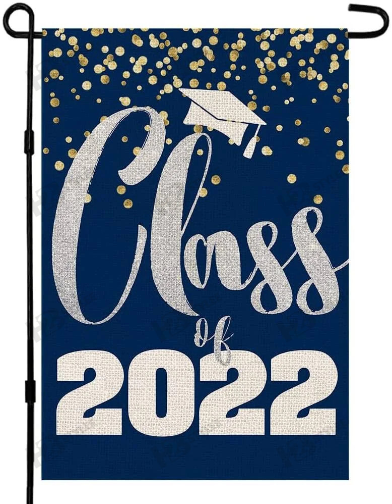 Class of 2022 Graduation Garden Flag House Flag