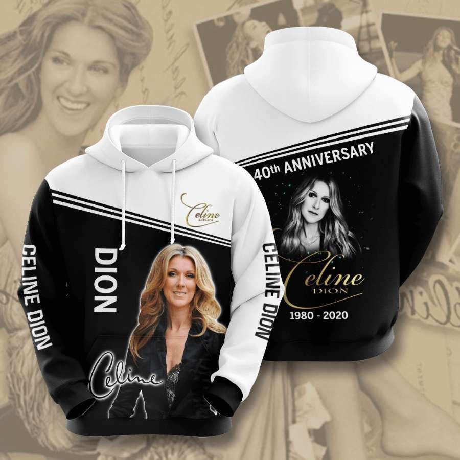 Cline Dion No315 Custom Hoodie 3D All Over Print