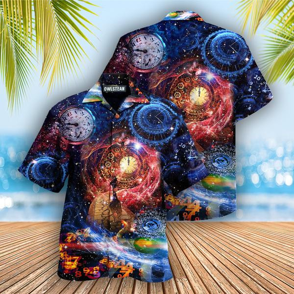 Clock Let's Get Back To The Future Cause Time Flies Edition - Hawaiian Shirt - Hawaiian Shirt For Men