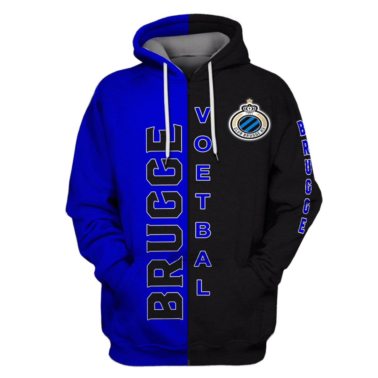 Club Brugge Kv 3d All Over Print Hoodie