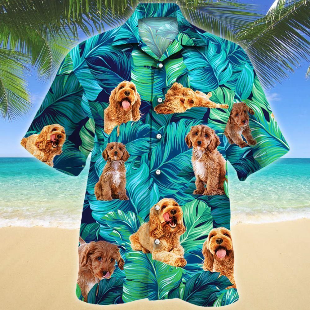 Cockapoo Dog Lovers Aloha Hawaiian Shirt Colorful Short Sleeve Summer Beach Casual Shirt For Men And Women