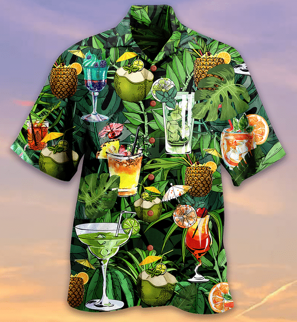 Cocktail And Fruit Hello Summer Limited Edition - Hawaiian Shirt Hawaiian Shirt For Men