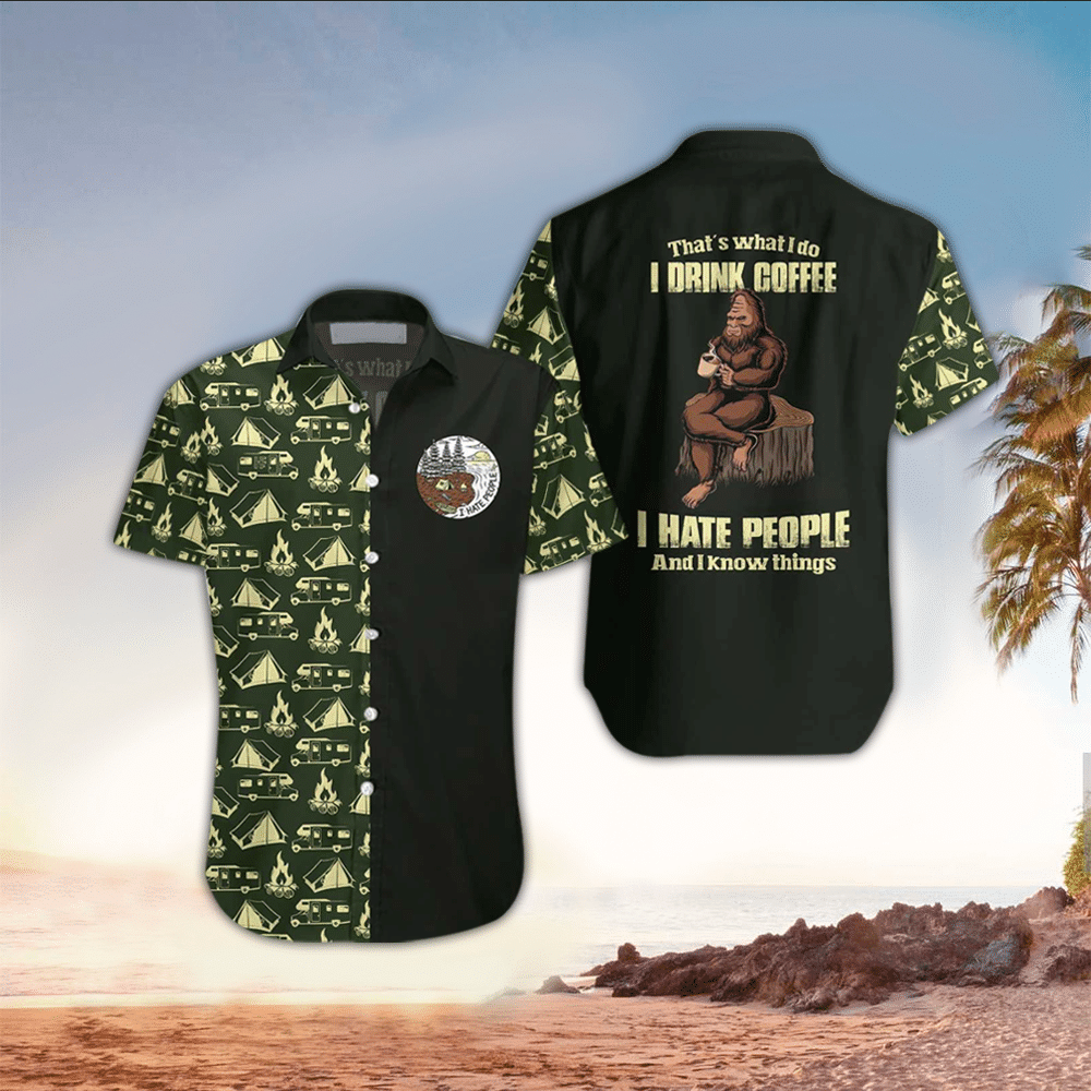 Coffe Hawaiian Shirt Perfect Coffe Clothing Shirt for Men and Women