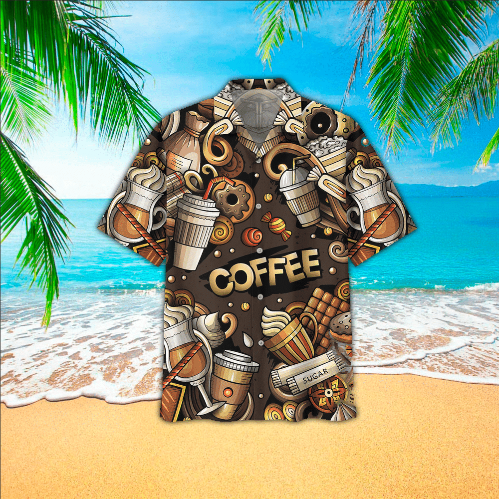 Coffe Shirt Coffe Hawaiian Shirt For Coffe Lovers Shirt for Men and Women