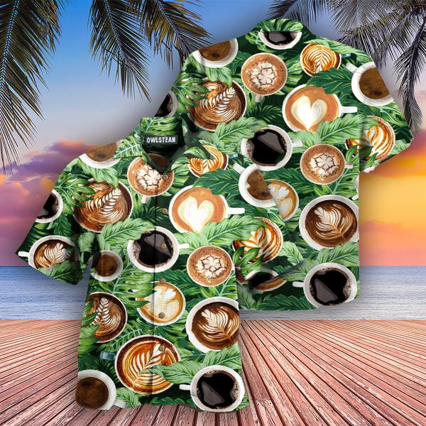 Coffee Good Morning Hawaii Edition - Hawaiian Shirt - Hawaiian Shirt For Men