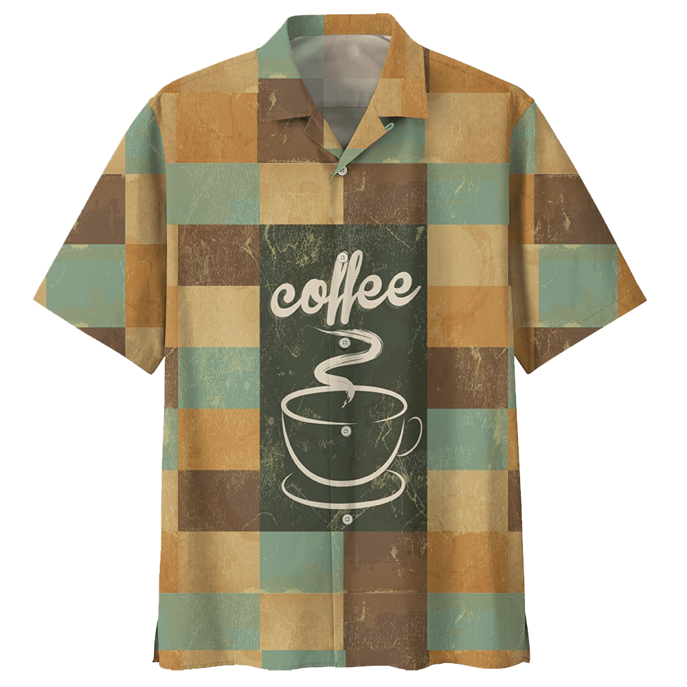 Coffee Hawaiian Shirt - Hawaiian Shirt For Men
