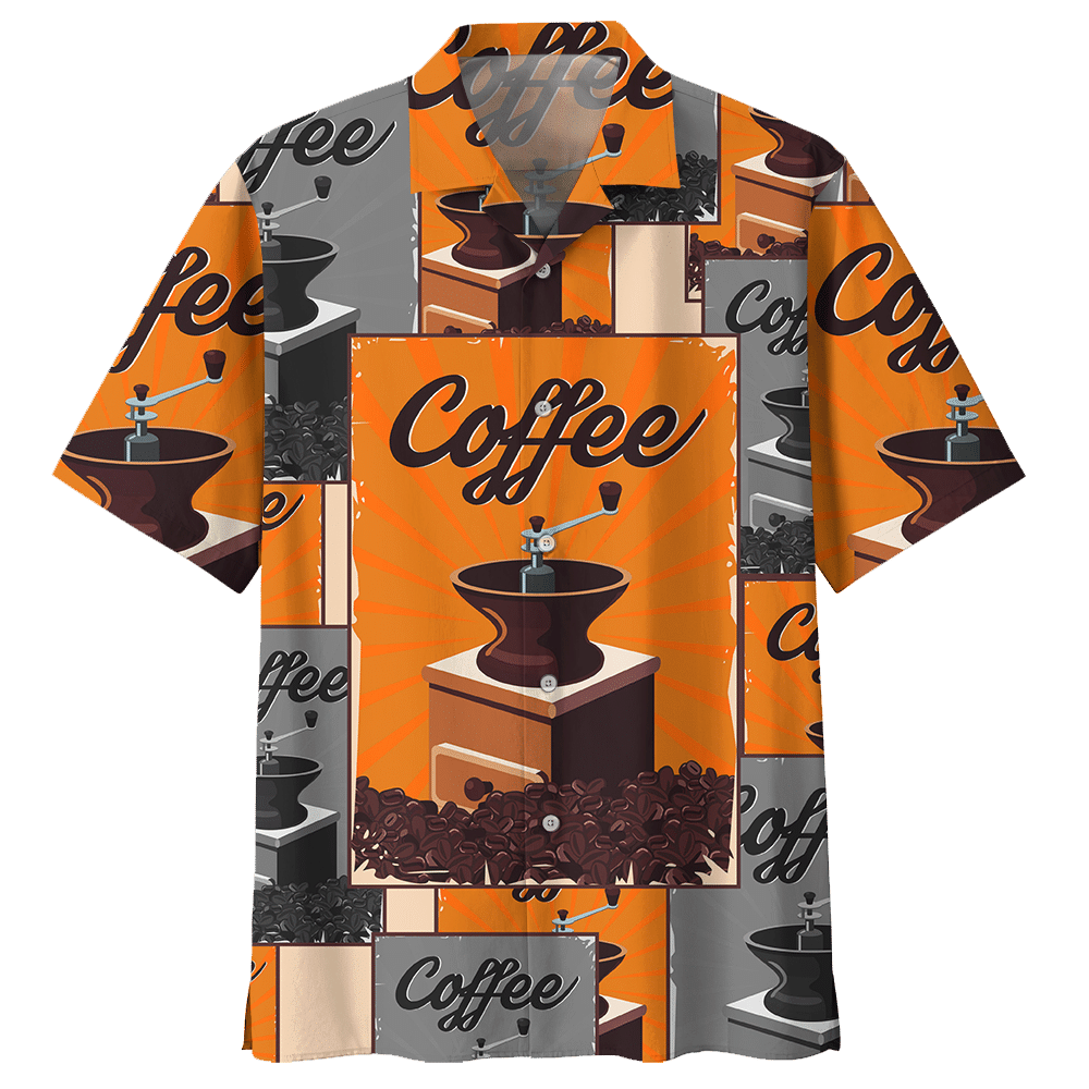 Coffee Hawaiian Shirt Ptl- Hawaiian Shirt For Men