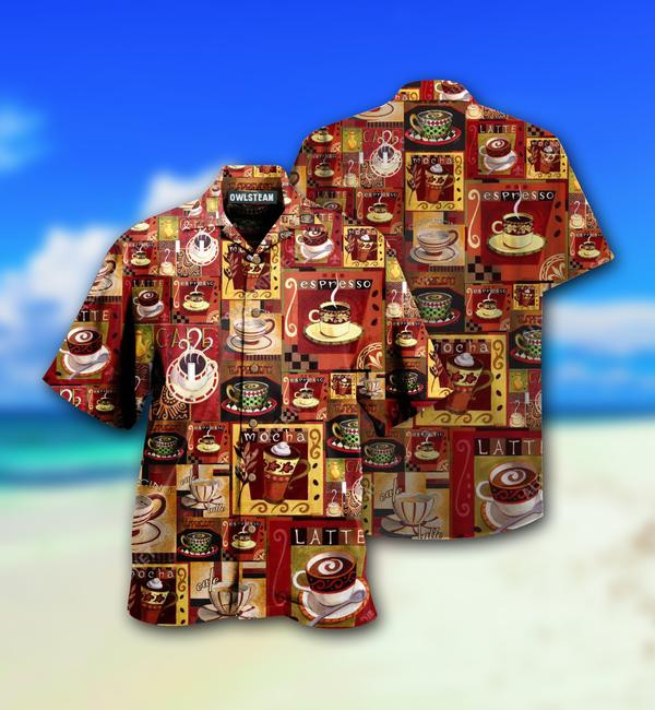 Coffee Latte Love It Limited - Hawaiian Shirt - Hawaiian Shirt For Men
