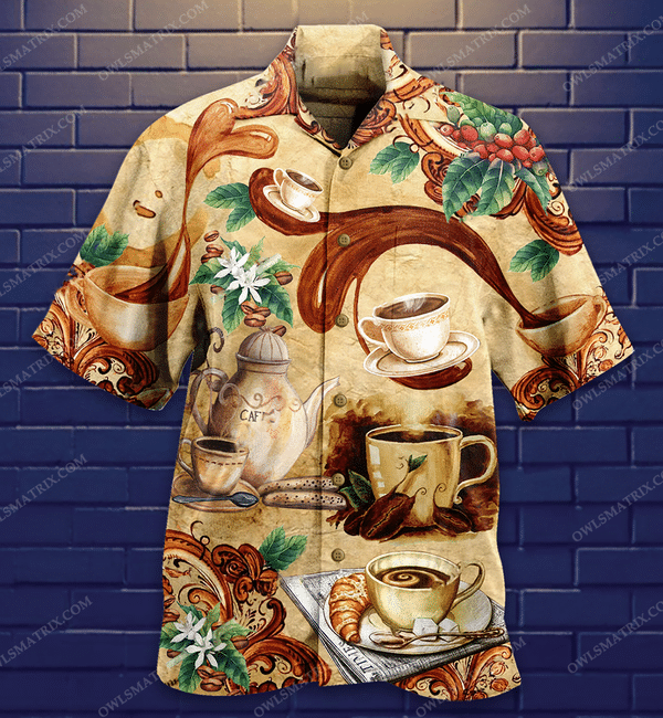 Coffee Love It Limited Edition - Hawaiian Shirt - Hawaiian Shirt For Men