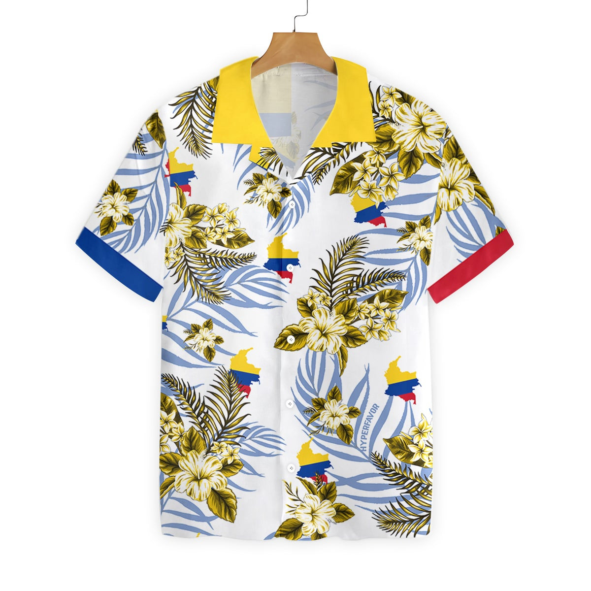 Colombia Proud Hawaiian Shirt