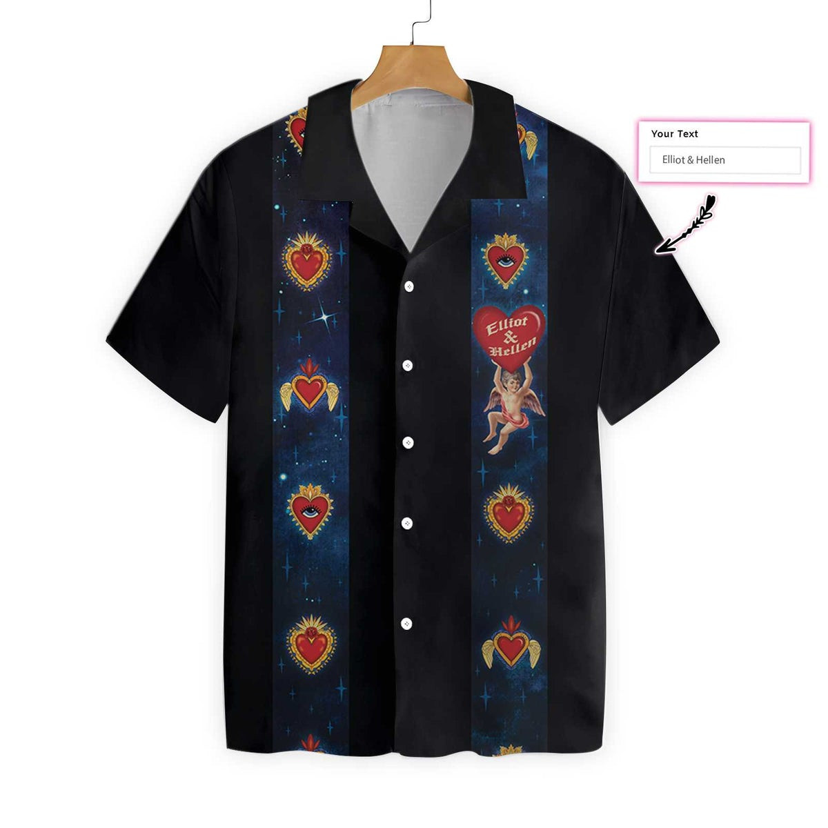 Color Of Love Black Renaissance Sticker Custom Hawaiian Shirt