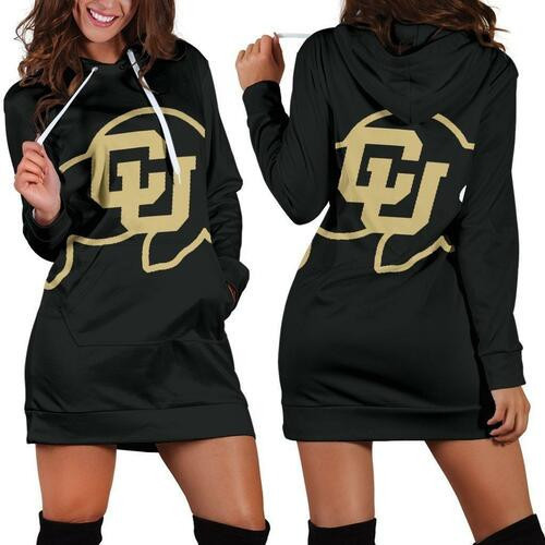 Colorado Buffaloes Hoodie Dress Sweater Dress Sweatshirt Dress 3d All Over Print For Women Hoodie