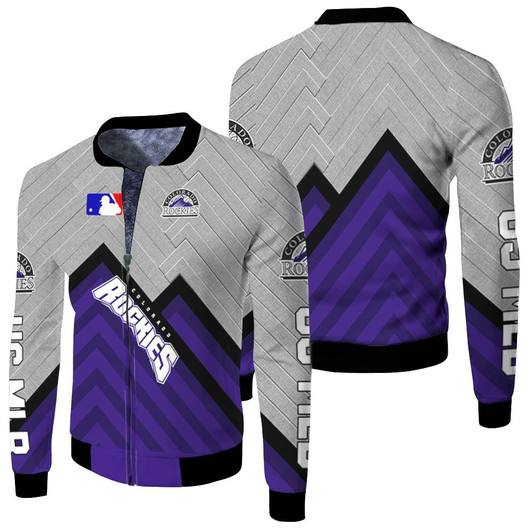 Colorado Rockies Fleece Bomber Jacket