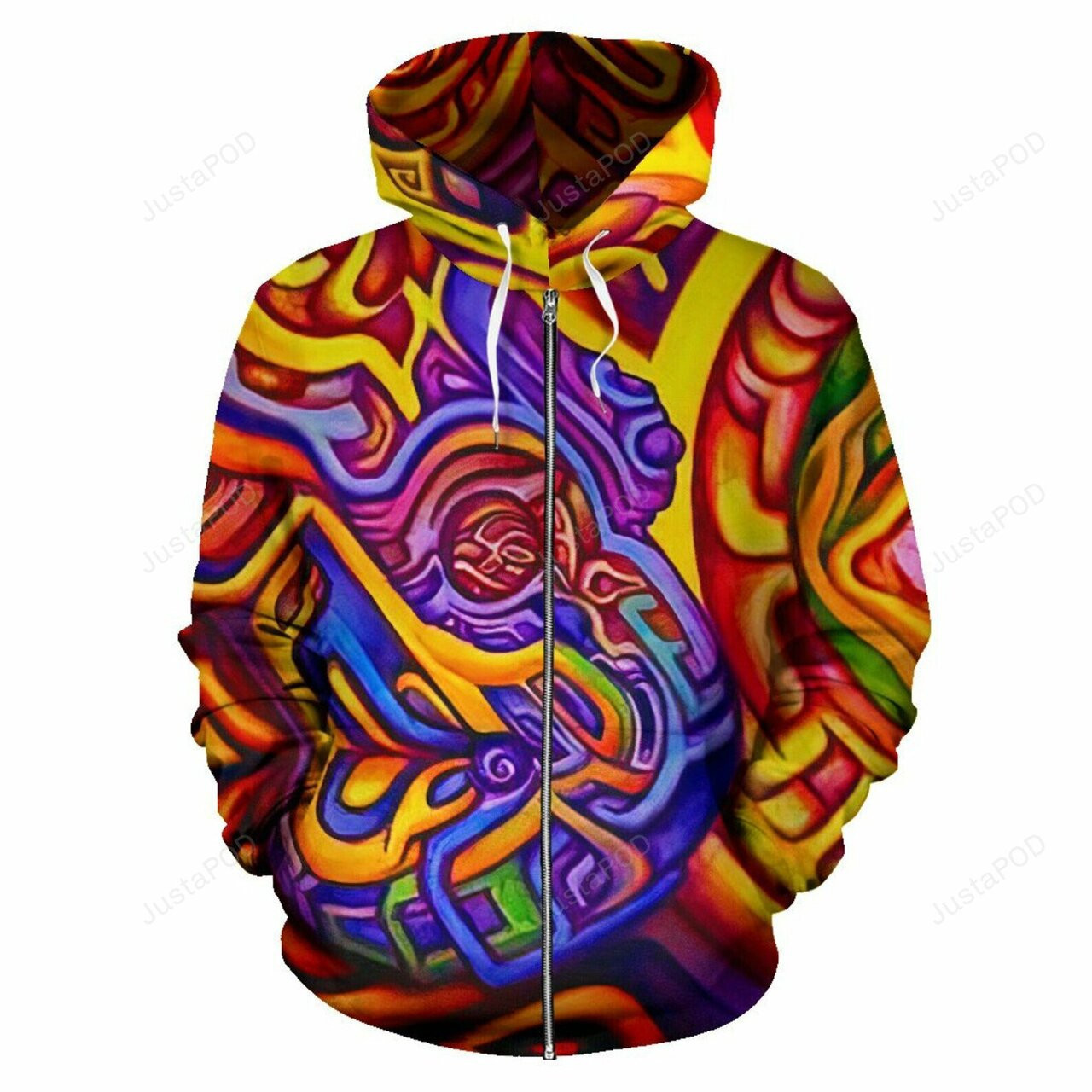 Colorful Crazy Trip 3d All Over Print Hoodie