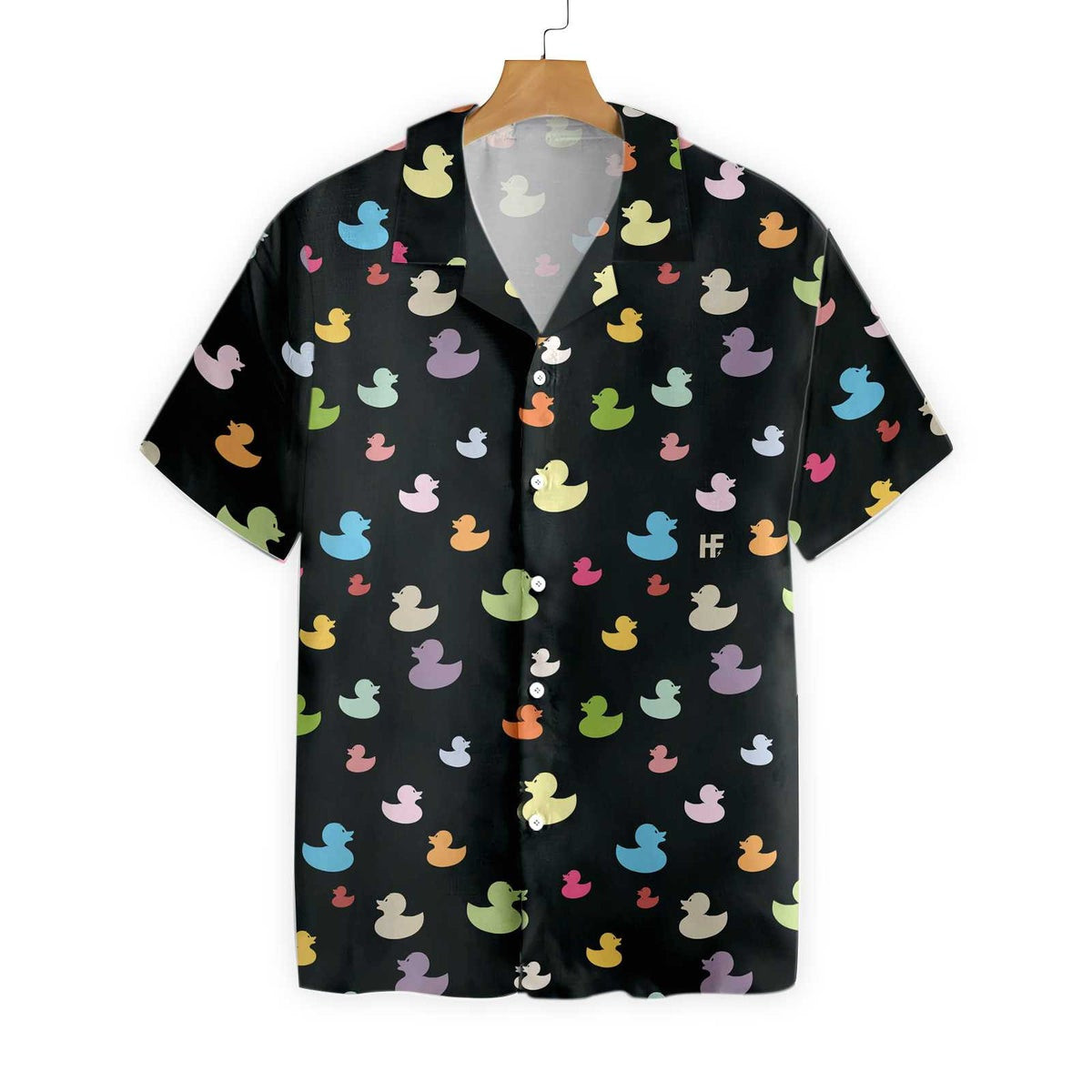 Colorful Ducks Hawaiian Shirt