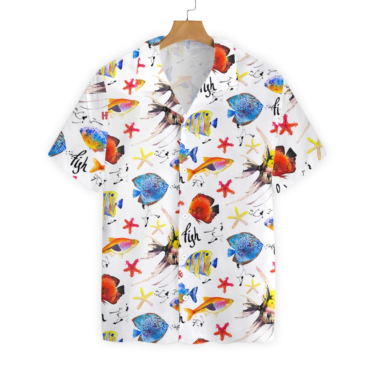 Colorful Fish v Hawaiian Shirt