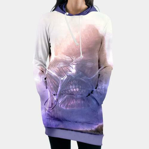 Colossal Titan 3d Hoodie Dress Sweater Dress Sweatshirt Dress Hoodie