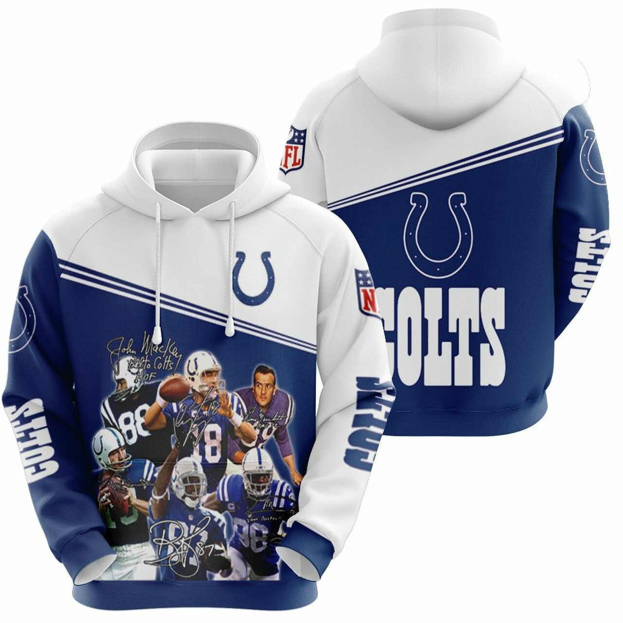 Colts 3d T Shirt Hoodie Sweater Jersey Hoodie