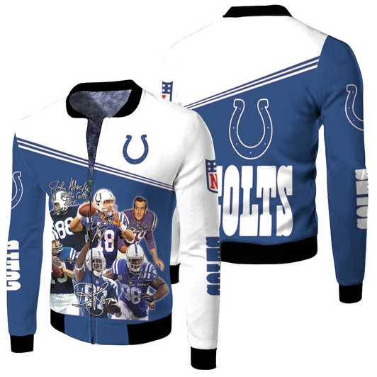 Colts Fleece Bomber Jacket