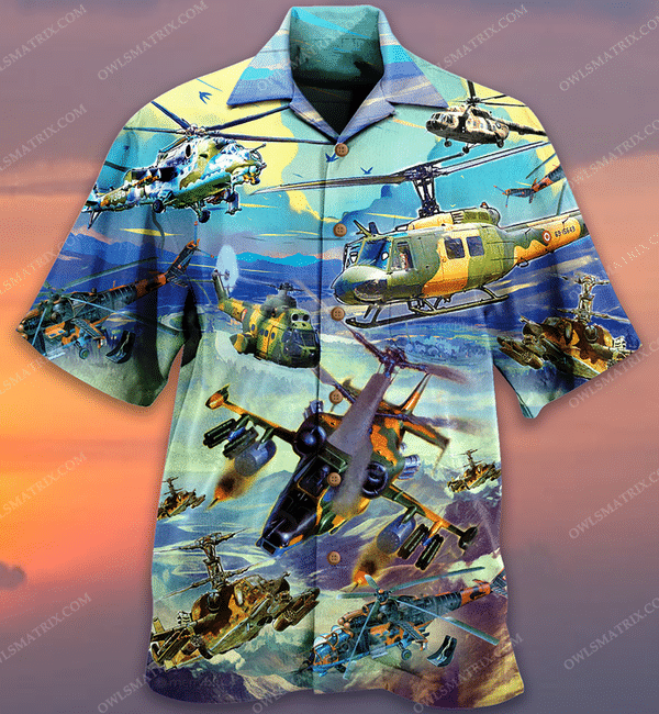 Combat Aircrafts Sky Line Limited Edition - Hawaiian Shirt Hawaiian Shirt For Men