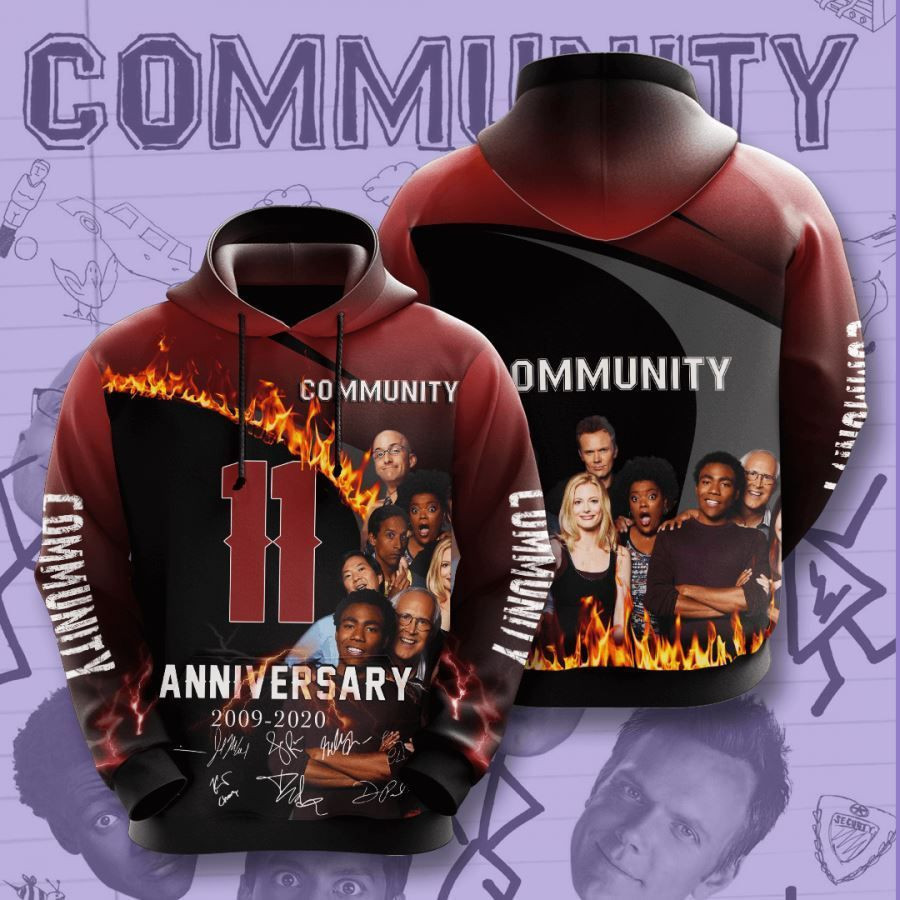 Community No491 Custom Hoodie 3D All Over Print